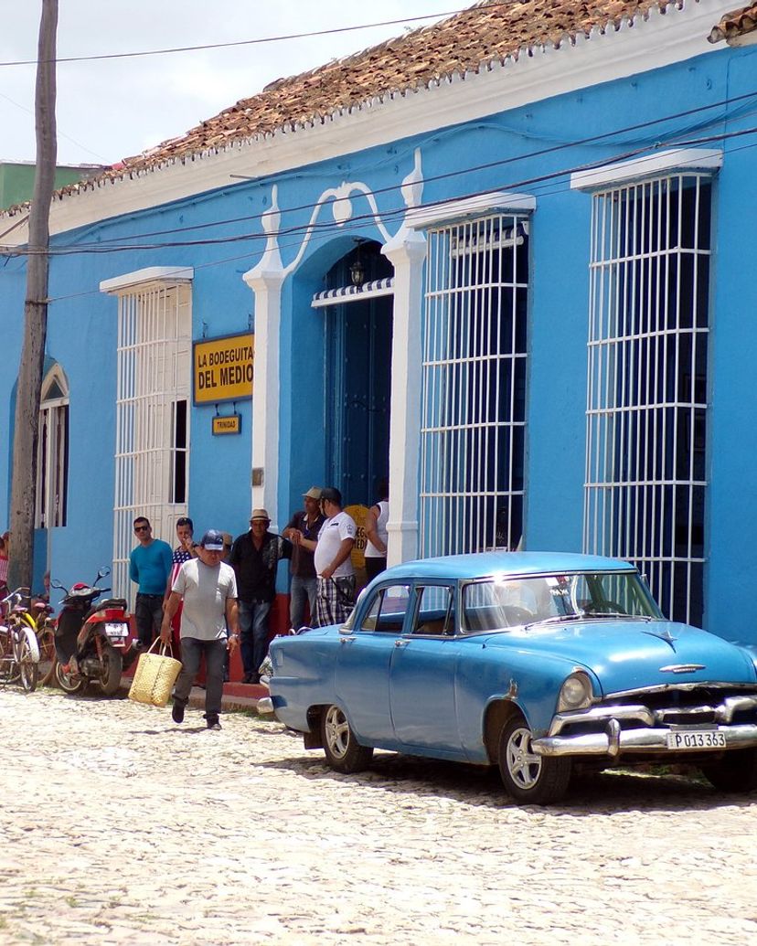 La Bodeguita del Medio restaurant, Trinidad Old City, UNESCO World Heritage Site, Sancti Spíritus, Cuba.