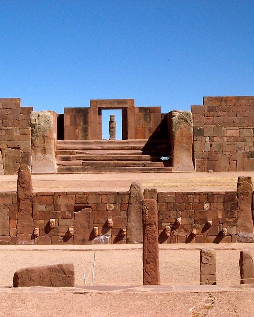 Tiwanaku. Kalasasaya Temple