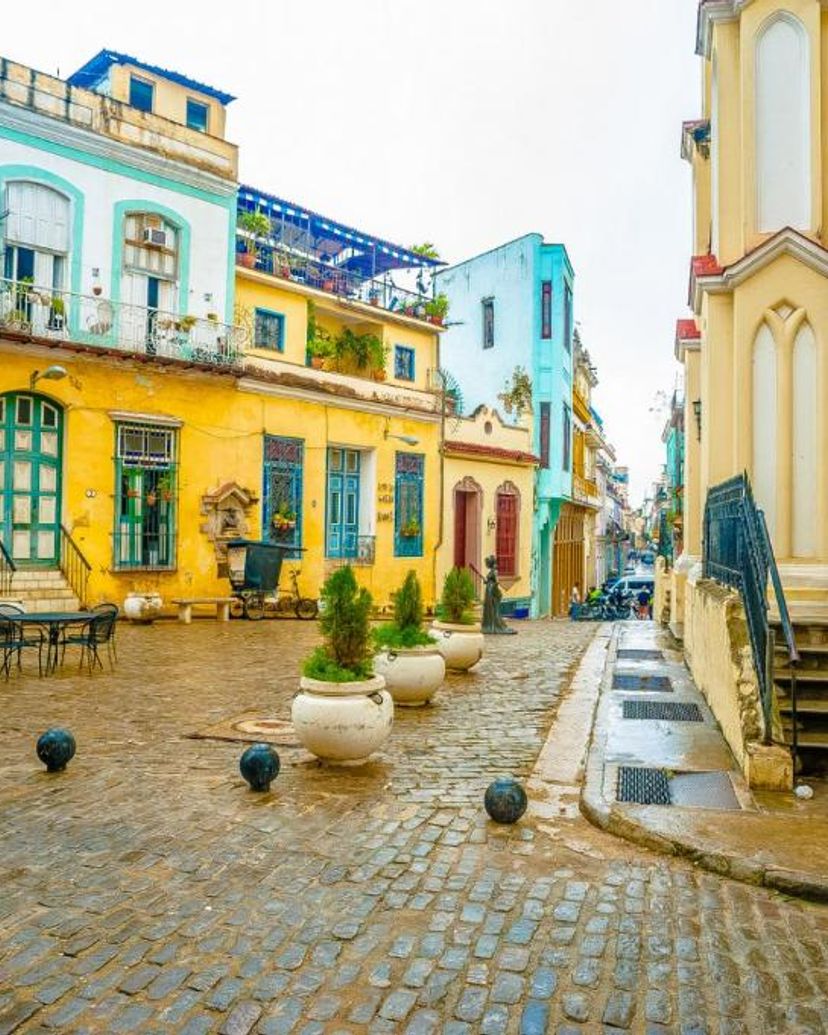 Santo Angel neighborhood panoramic view, Old Havana, La Habana, Cuba.