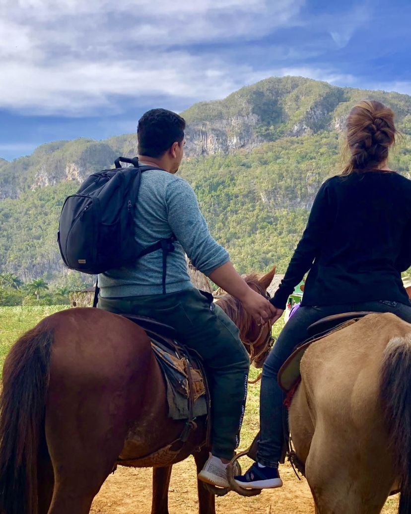 Viñales valley panoramic view, Pinar del Río, "Horseback Adventure through the Valley of Viñales" Tour