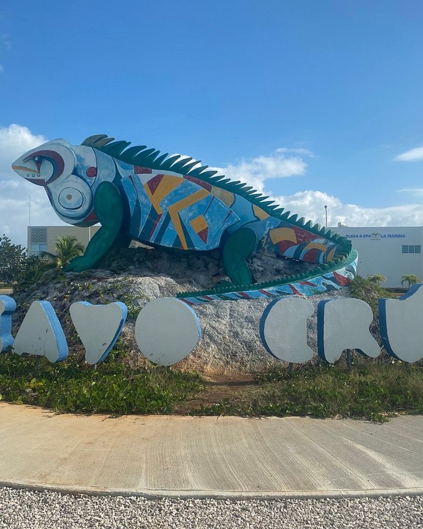 Cayo Cruz panoramic view, Jardines del Rey, Camagüey, Cuba.