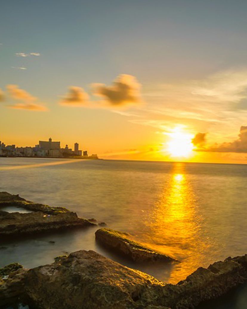 Sunset in Havana