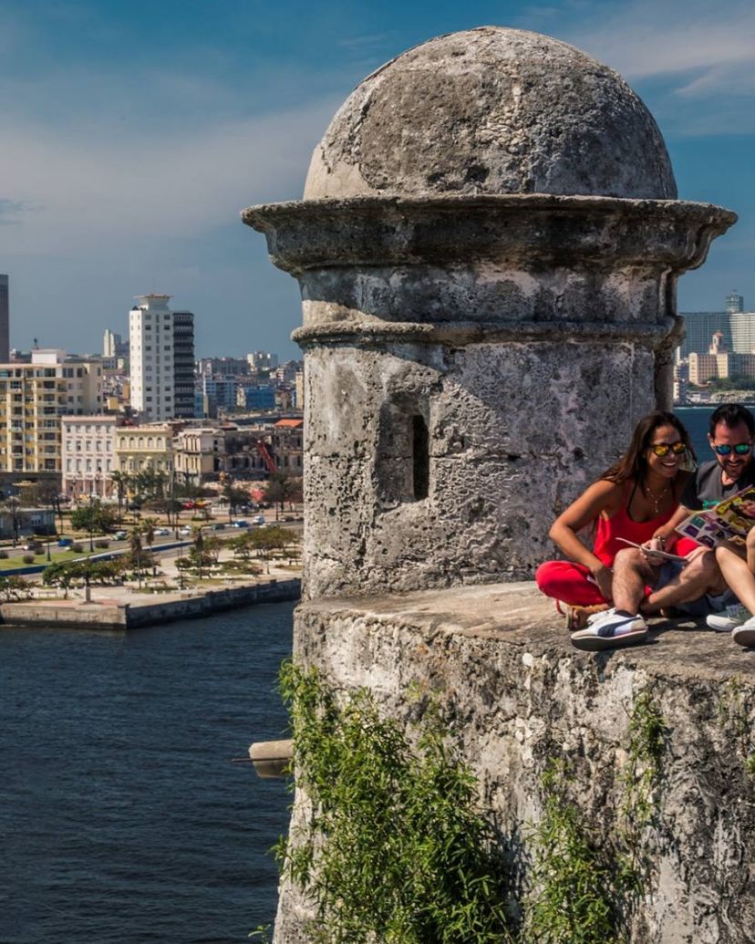 Old Havana city panoramic view, "Colonial Havana by Plane" Tour