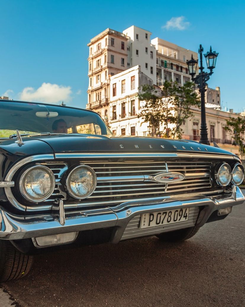“TRINIDAD IN AMERICAN CLASSIC CARS (HARD TOP)" Private Tour, Havana, Cuba.