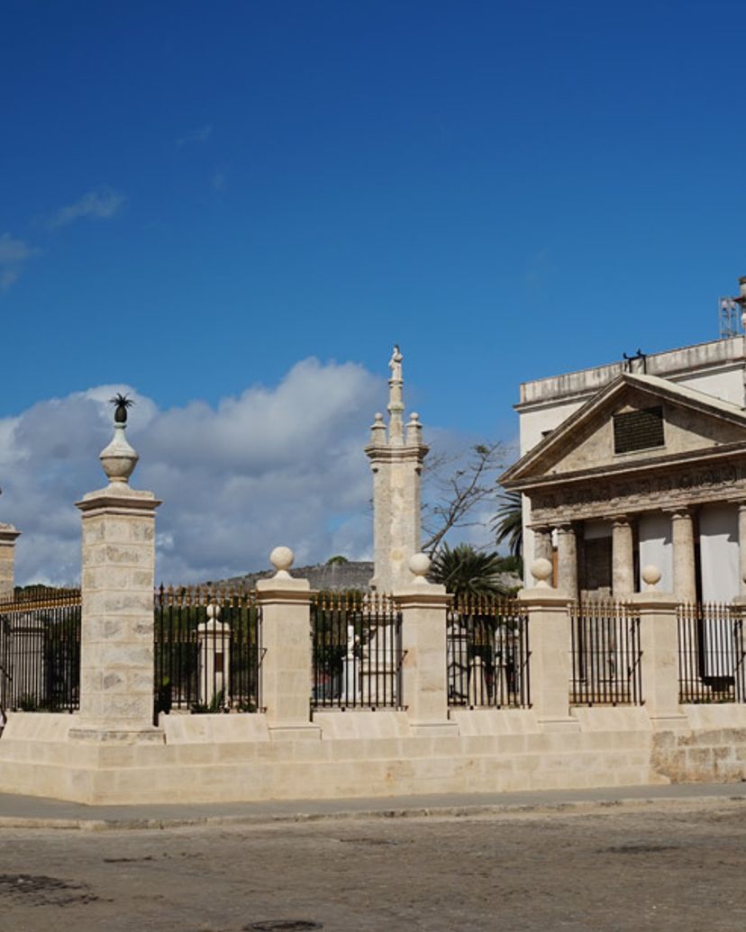 El Templete monument, Old Havana, Havana, Cuba.