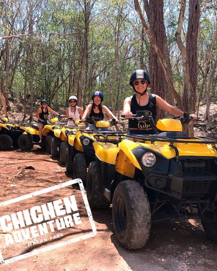 ATV Adventure, a unique experience at Chichen Adventure Park. Chichen Itza.