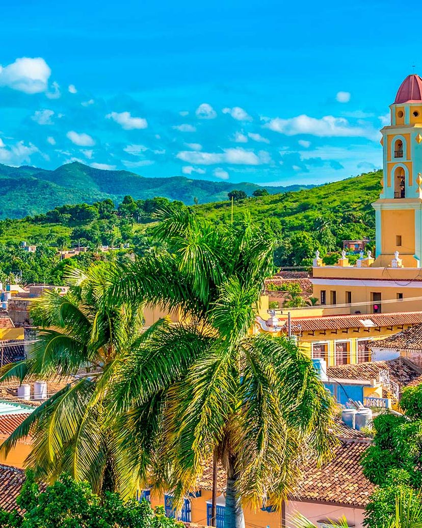 Trinidad panoramic view, Trinidad city