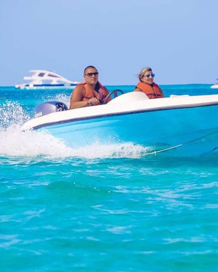 SPEEDBOAT ADVENTURE IN PUNTA CANA, Dominican Republic.