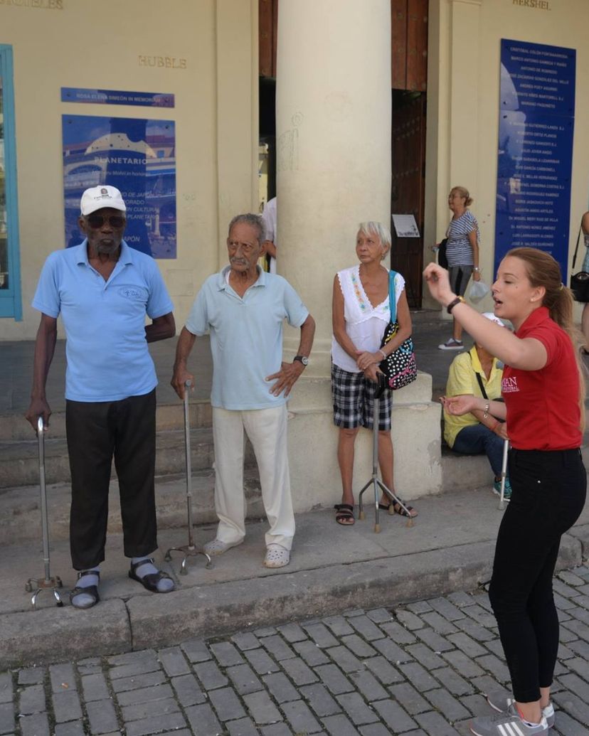 Social work of the Office of the Historian of Havana with the community.