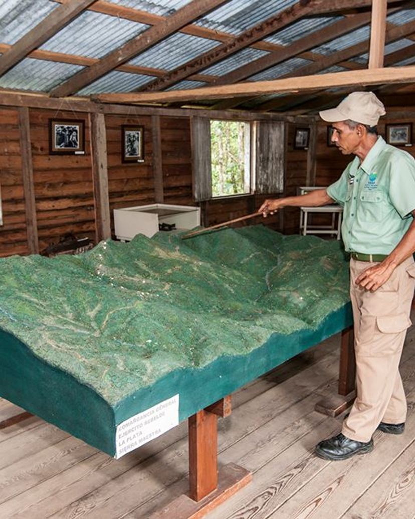 Comandancia de la Plata headquarter, Turquino National Park, Granma, Cuba.