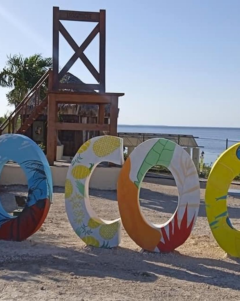 Cayo Coco panoramic view, Jardines del Rey, Ciego de Ávila, Cuba.