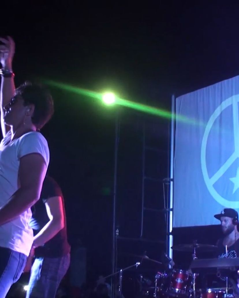 Rock concert, Las Morlas square, Varadero