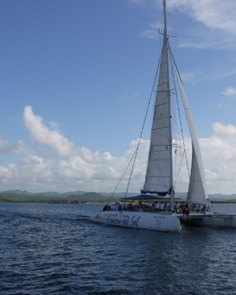 “CATAMARAN RIDE (BLUE ADVENTURE)” Tour, Guardalavaca beach, Holguín, Cuba.