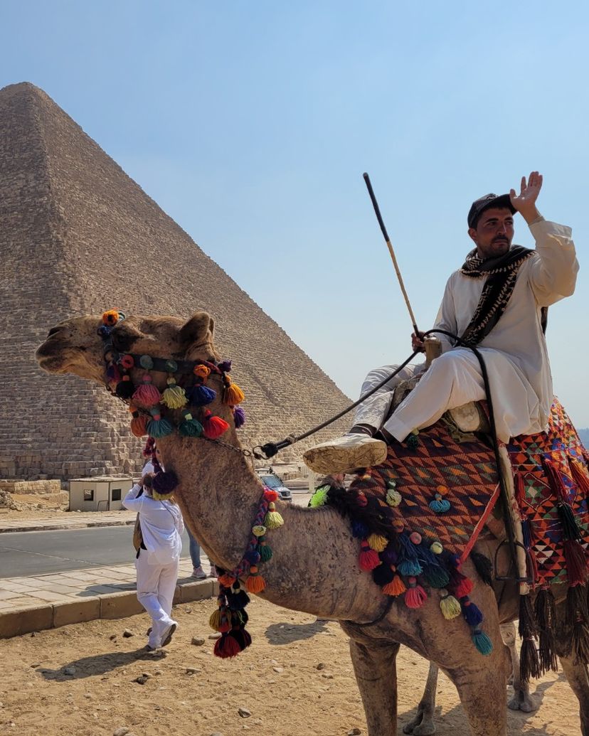The Pyramids of Giza, the last surviving wonder of the ancient world and one of humanity’s most extraordinary achievements, Giza, Egypt.