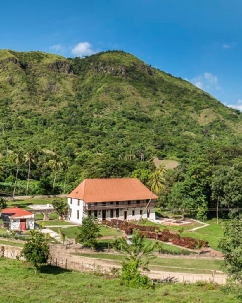 Ruins of the Fraternidad coffee plantation, Santiago de Cuba, Cuba.