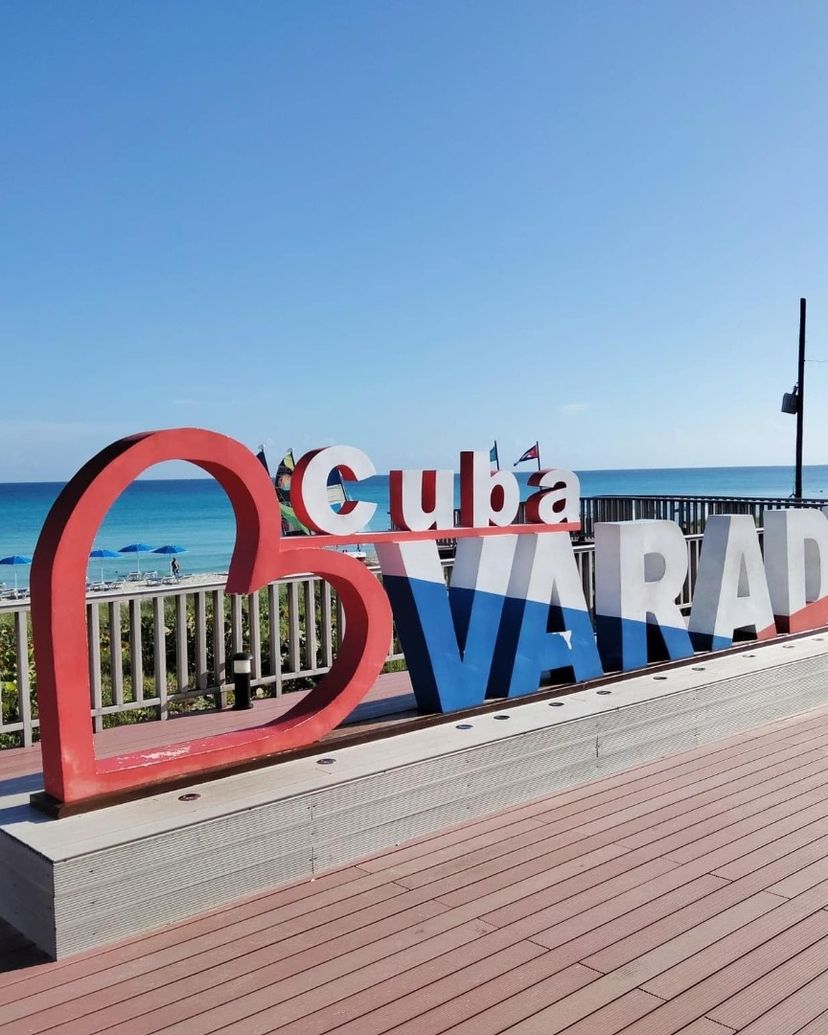 Varadero beach panoramic view, Varadero, Matanzas, Cuba.