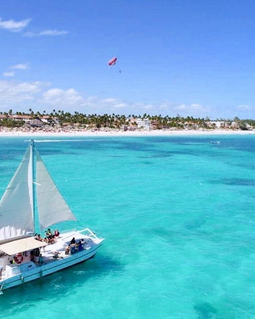 CATAMARAN PARTY IN BÁVARO, Dominican Republic.