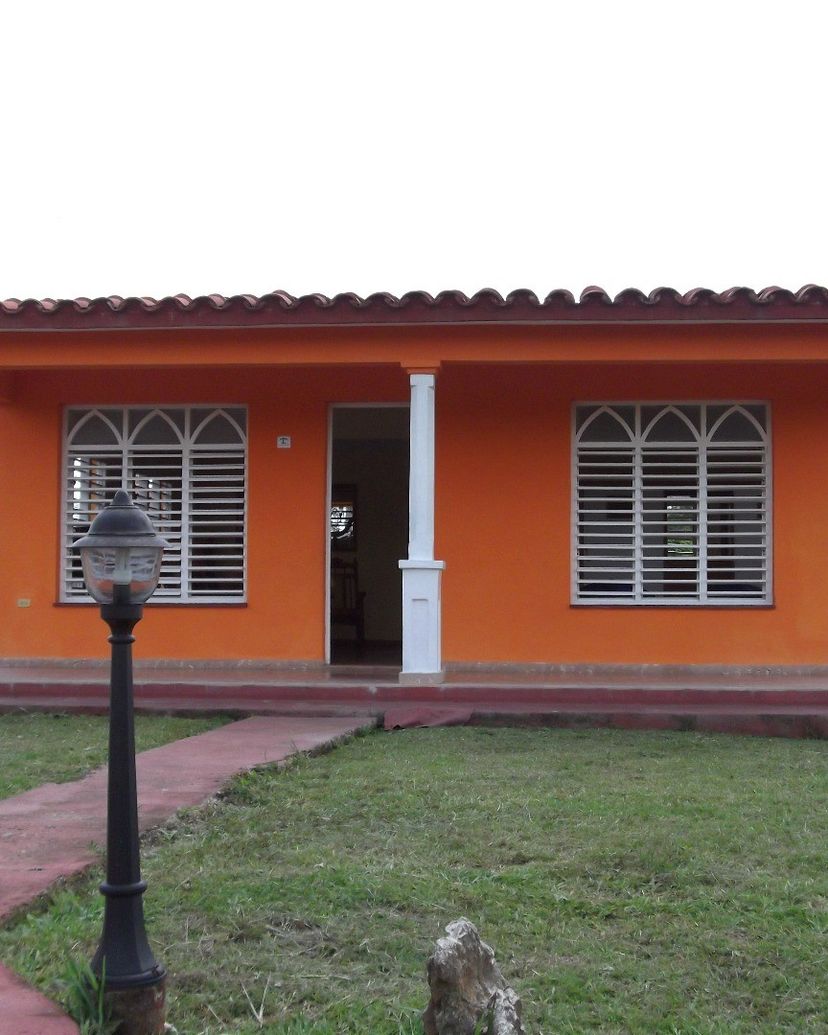 Panoramic house view