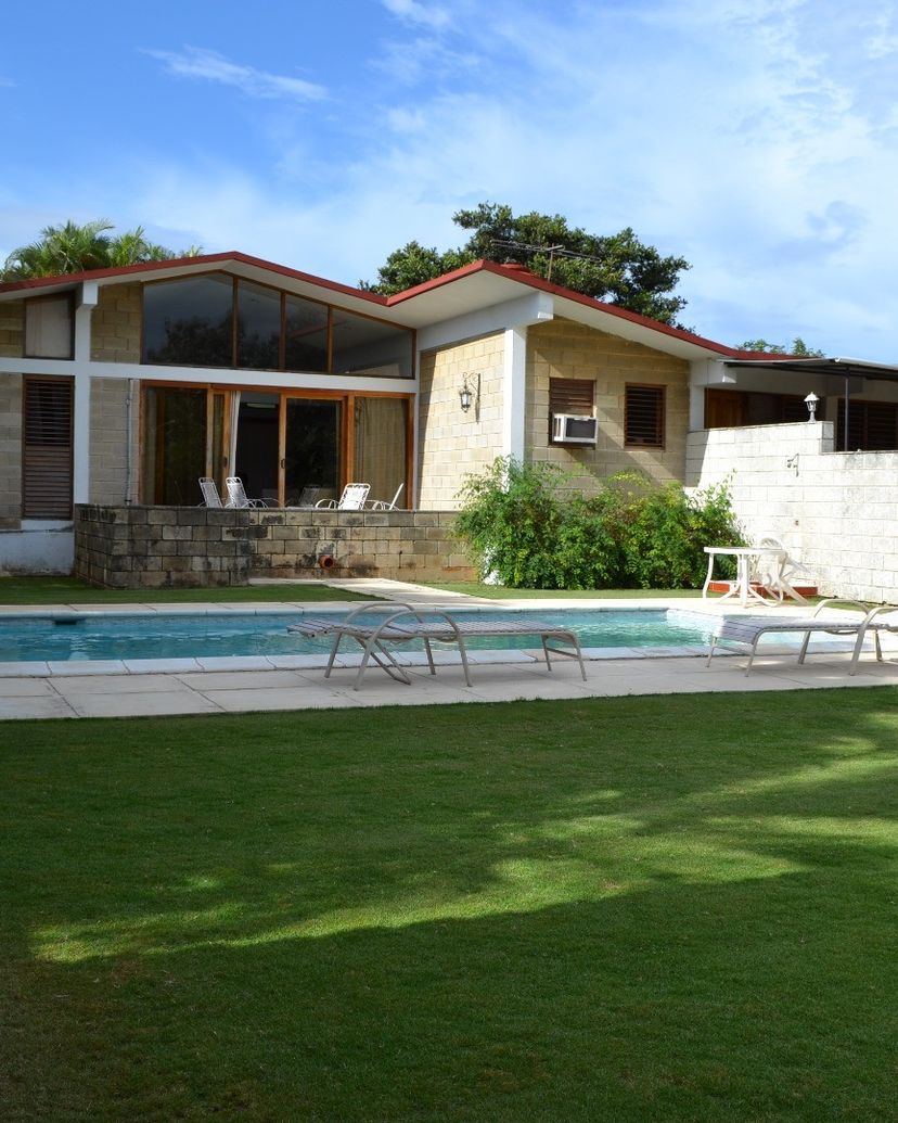 Panoramic house view