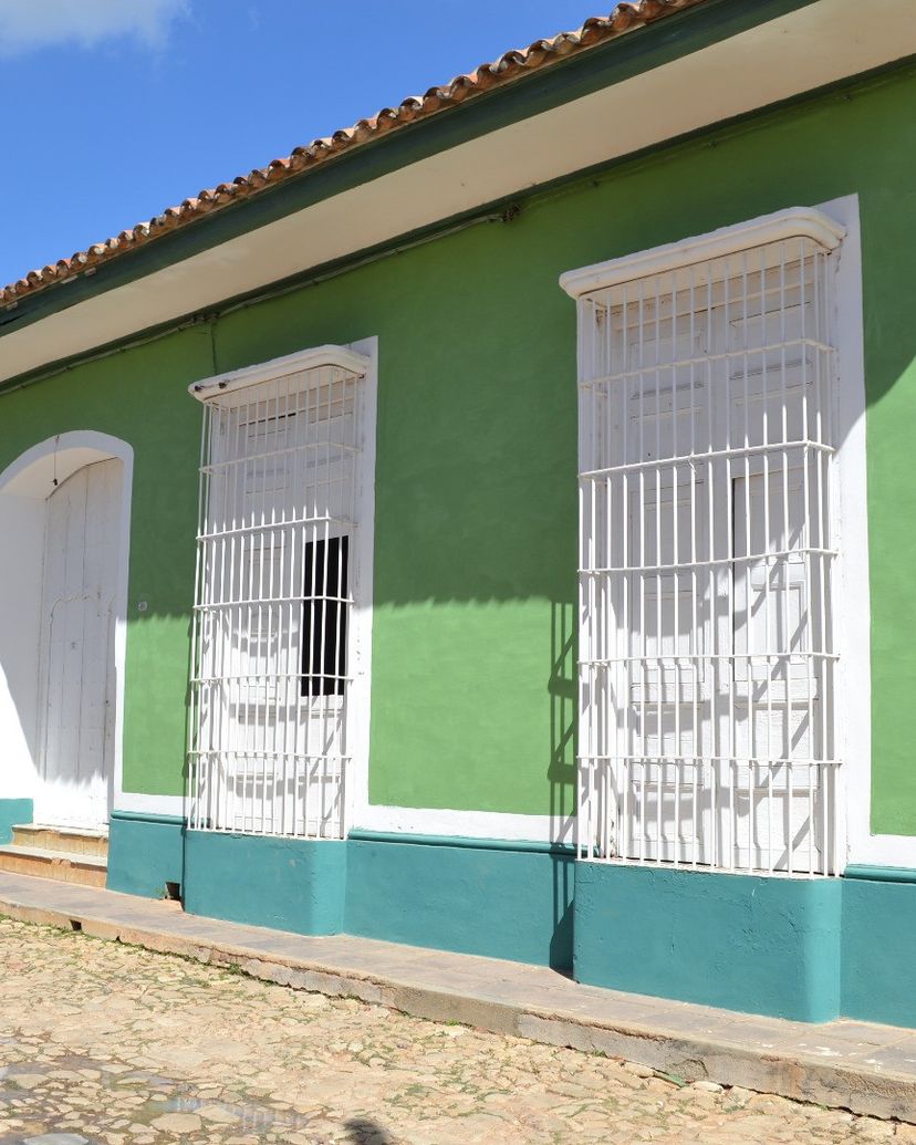Panoramic house view