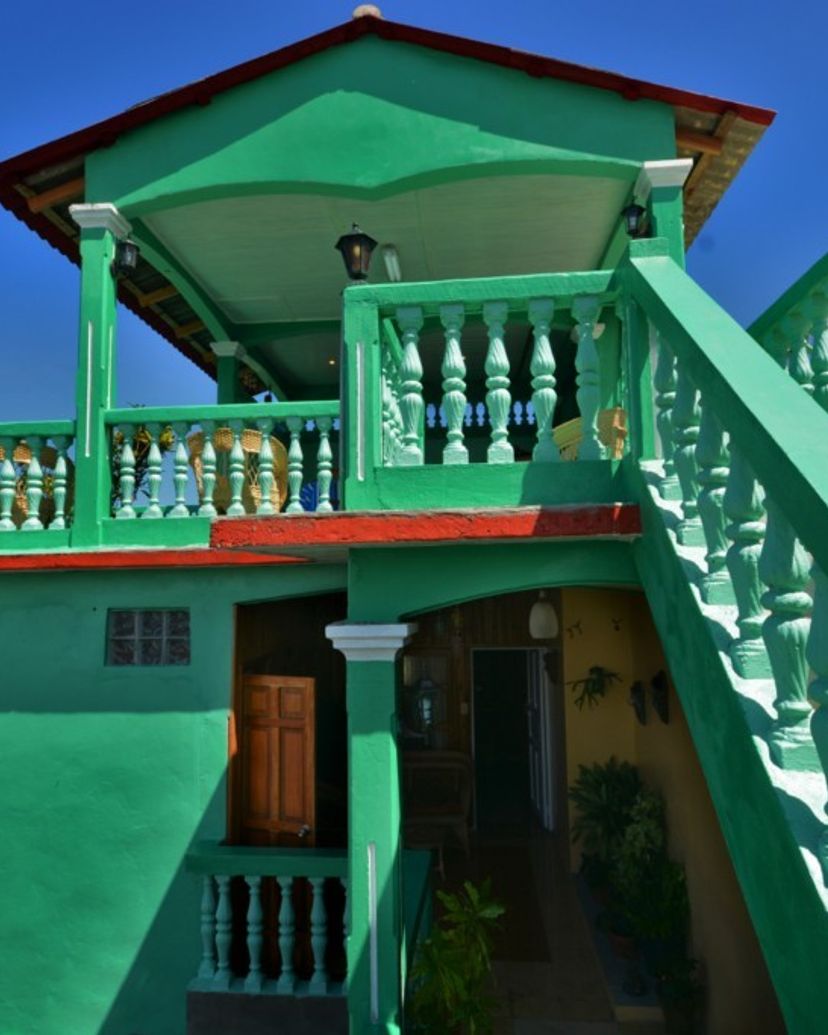 Panoramic house view