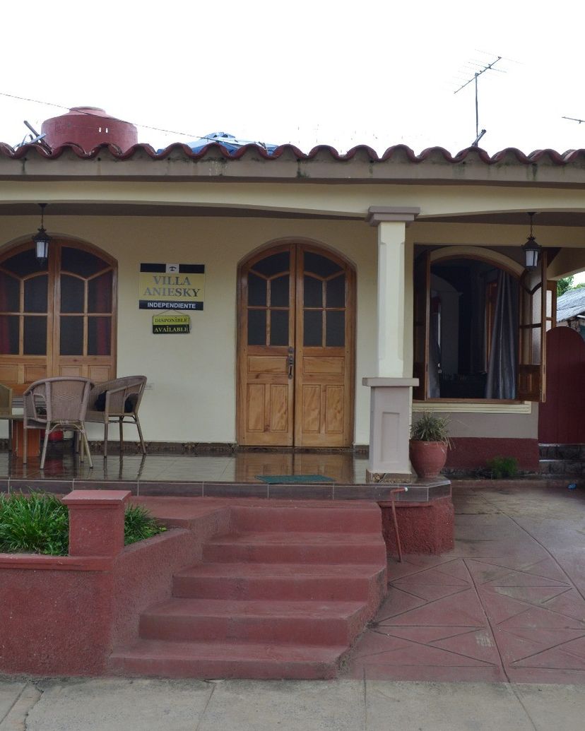 Panoramic house view