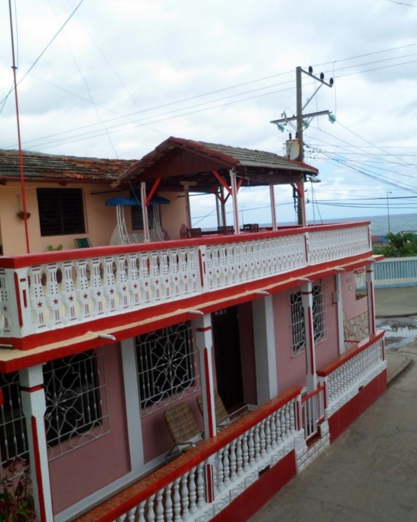 Panoramic house view