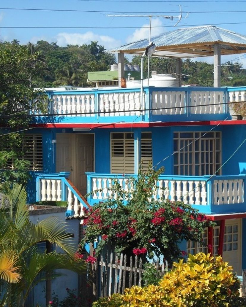 Panoramic house view