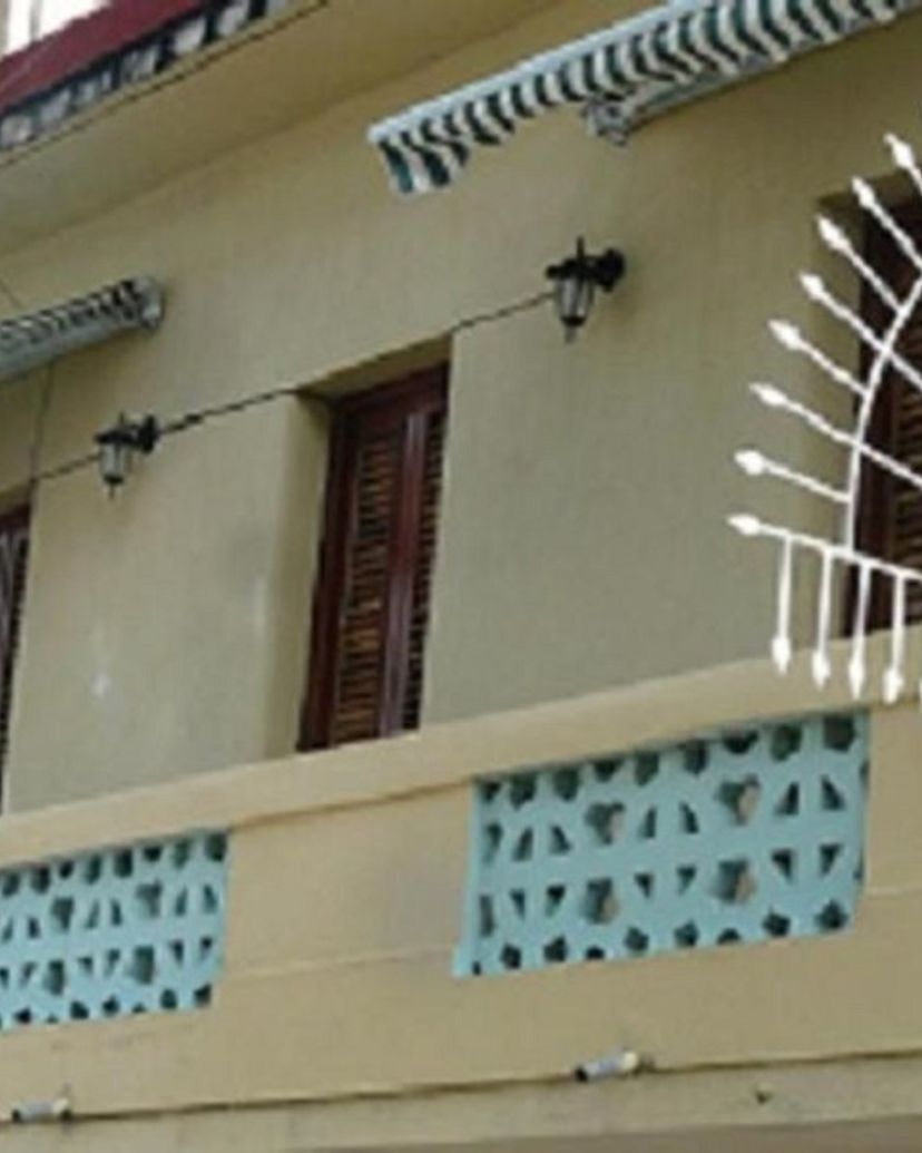Casa Romero Apartment´s balcony view, Centro Habana, Habana, Cuba.