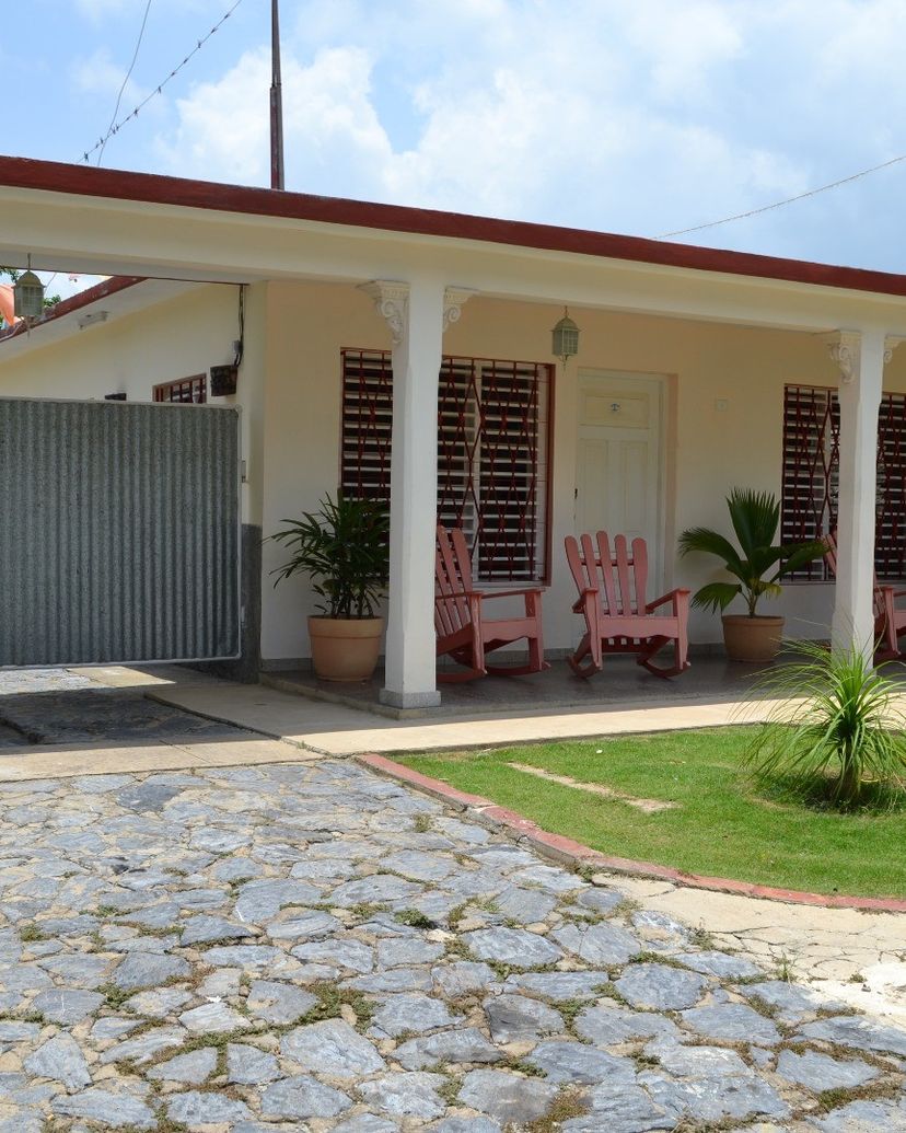 Panoramic house view