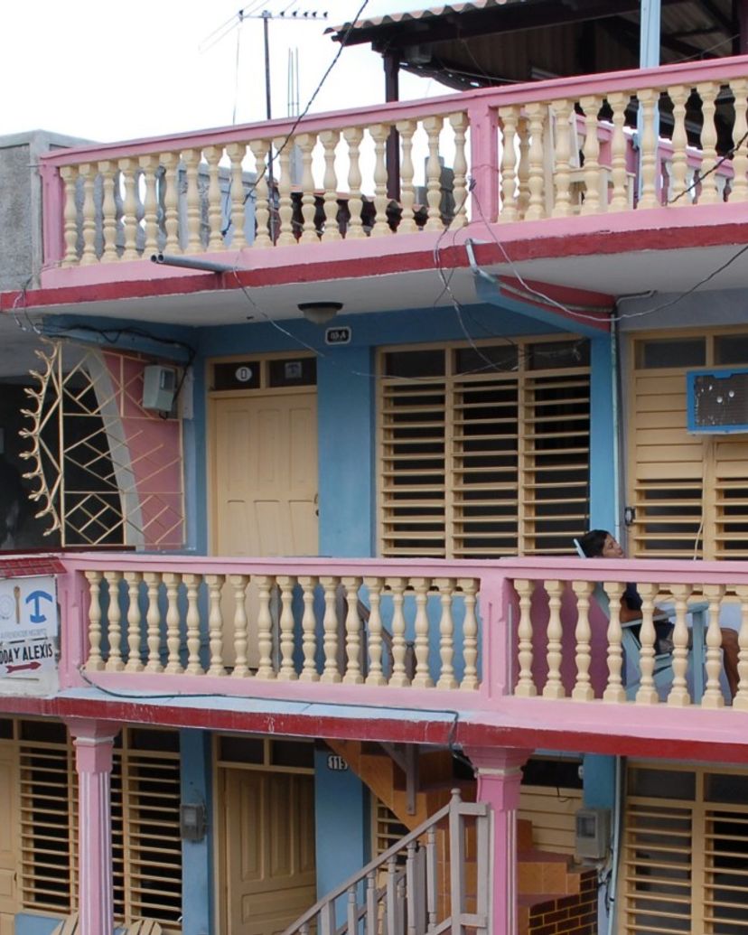 Panoramic house view