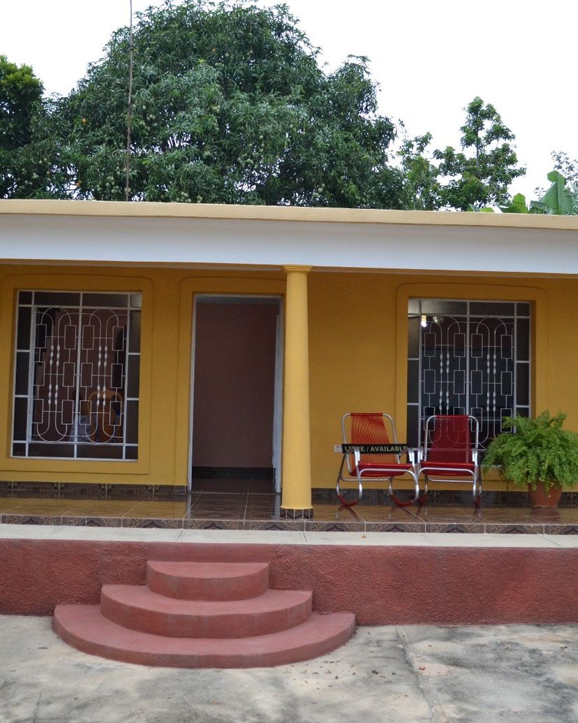 Panoramic house view