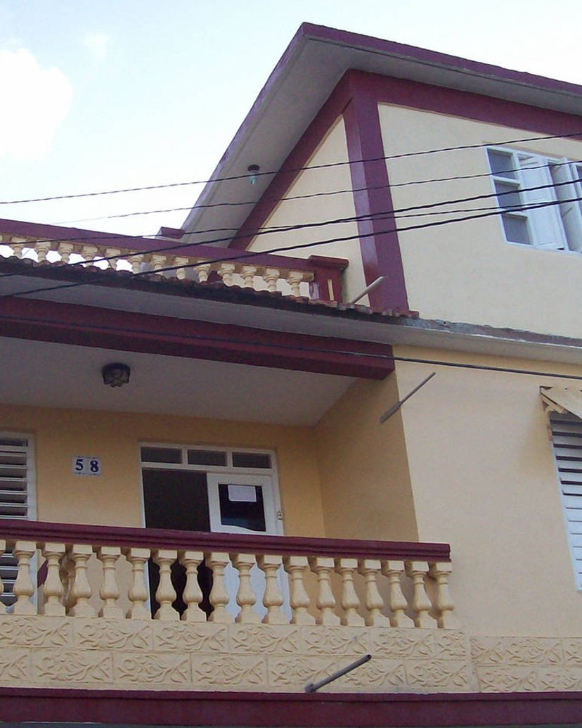 Panoramic house view