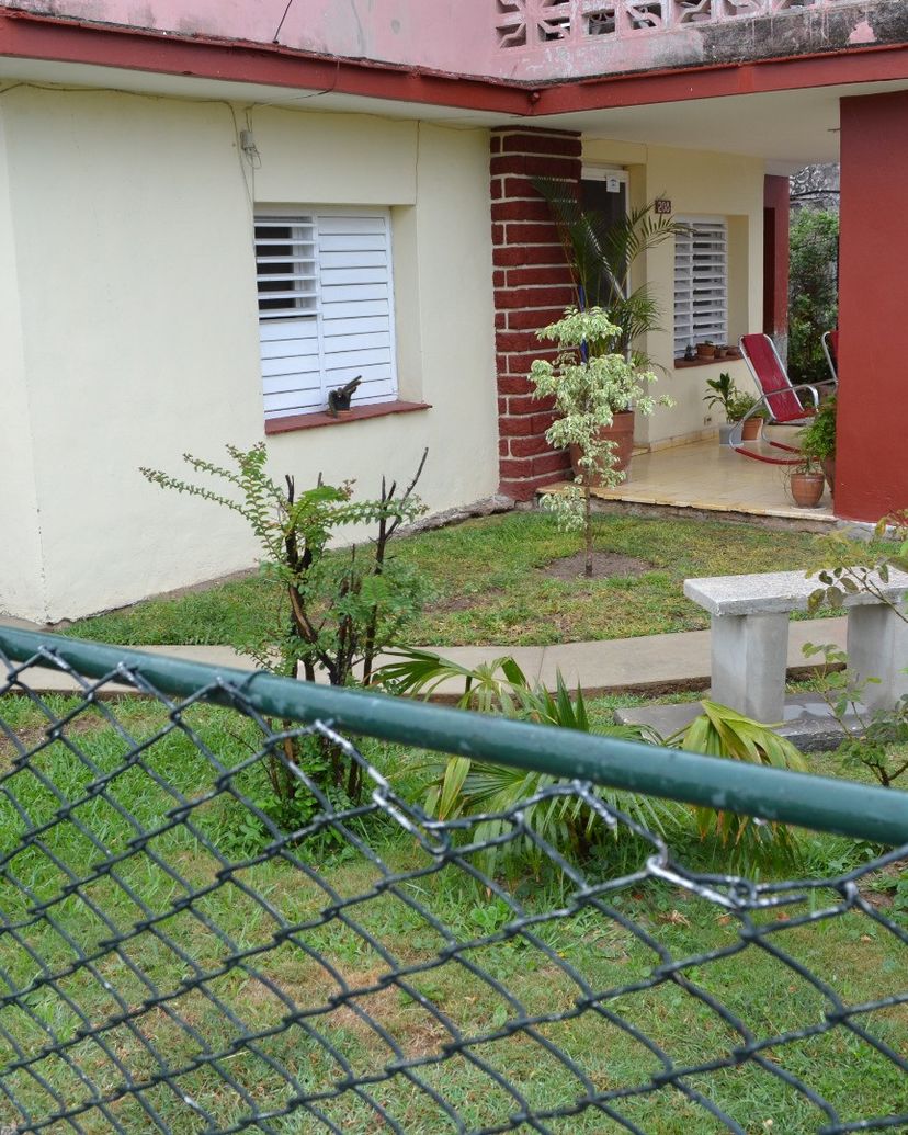 Panoramic house view