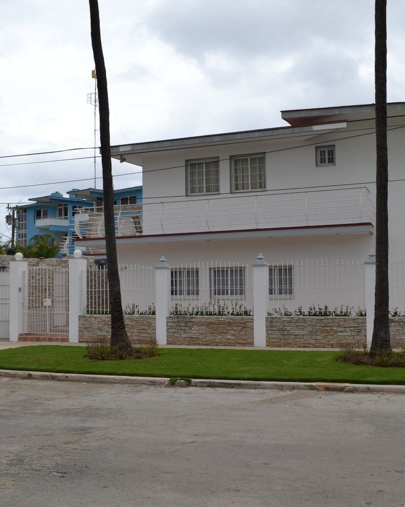 Panoramic house view