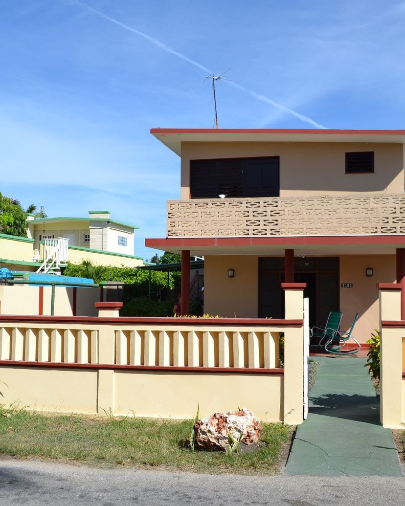 Panoramic house view