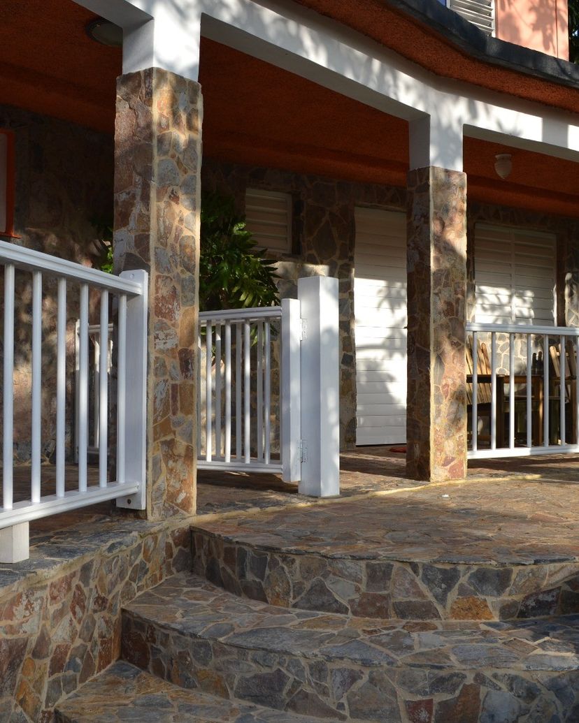 Panoramic house view