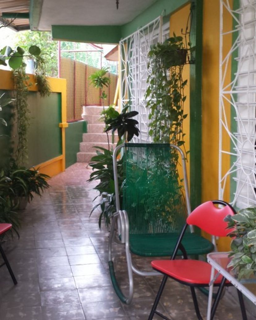 Inside patio view