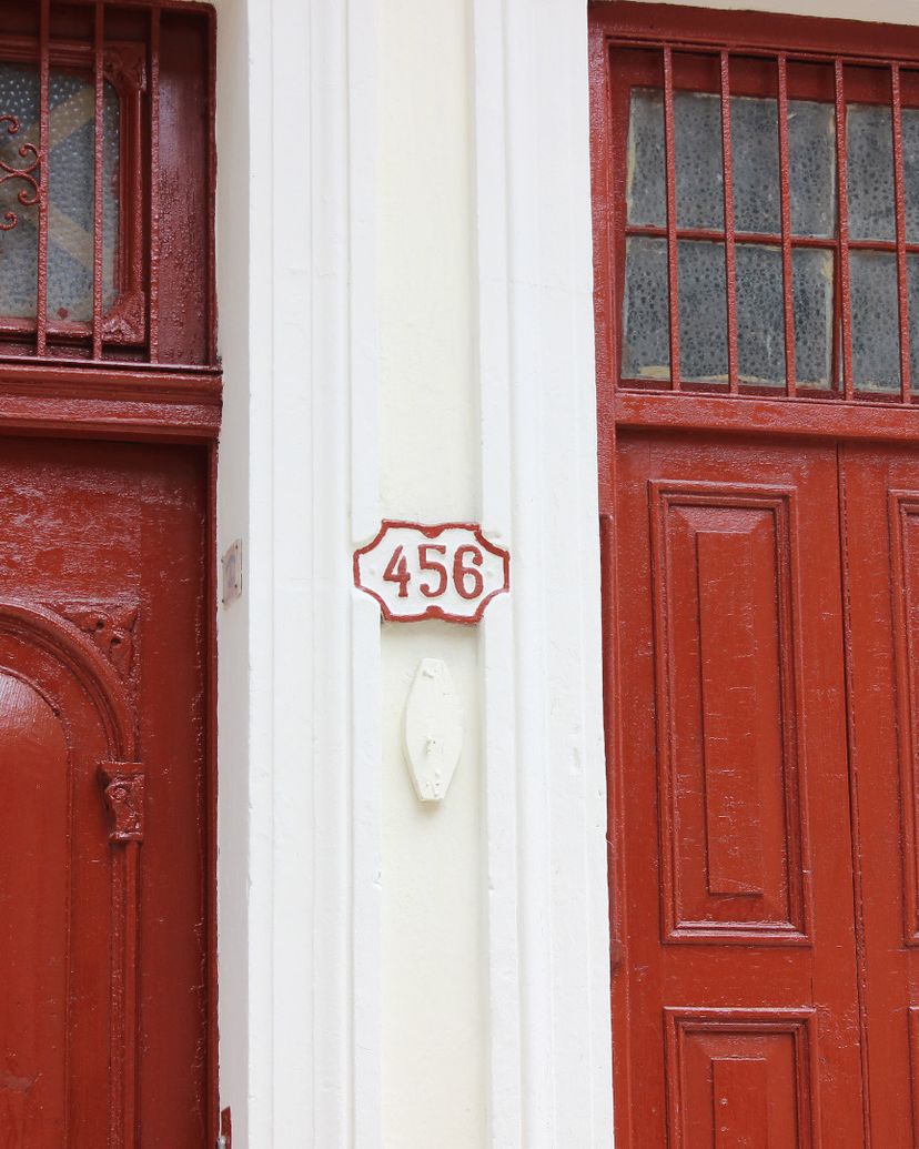 House's entrance view