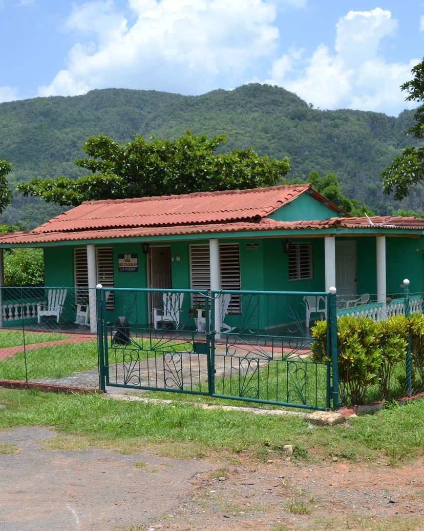 Panoramic house view