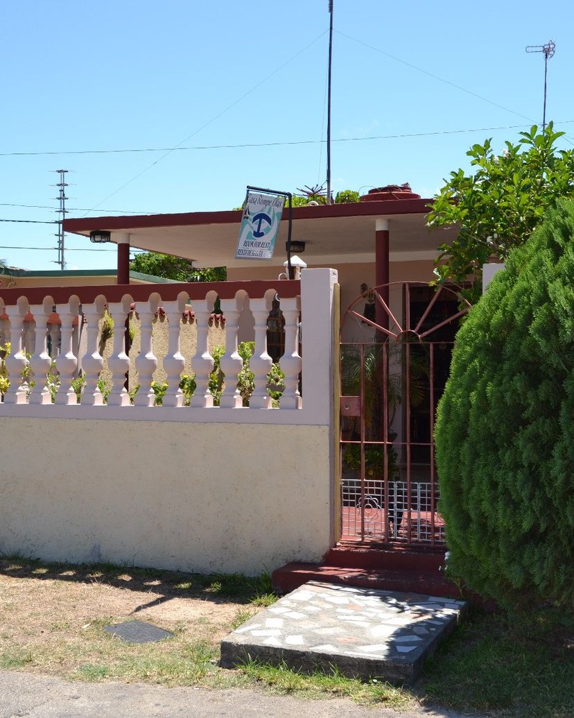 Panoramic house view