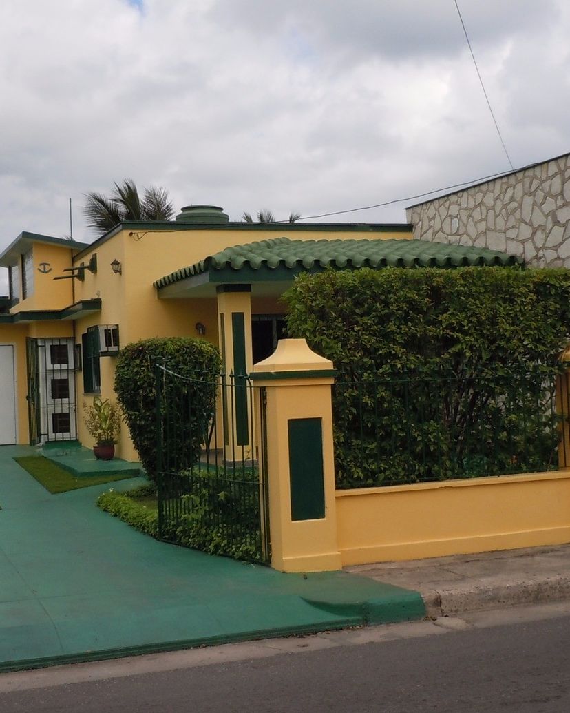 Panoramic house view