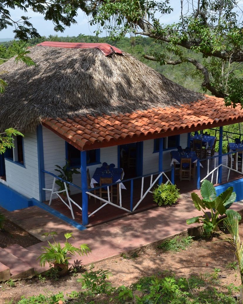 Panoramic house view