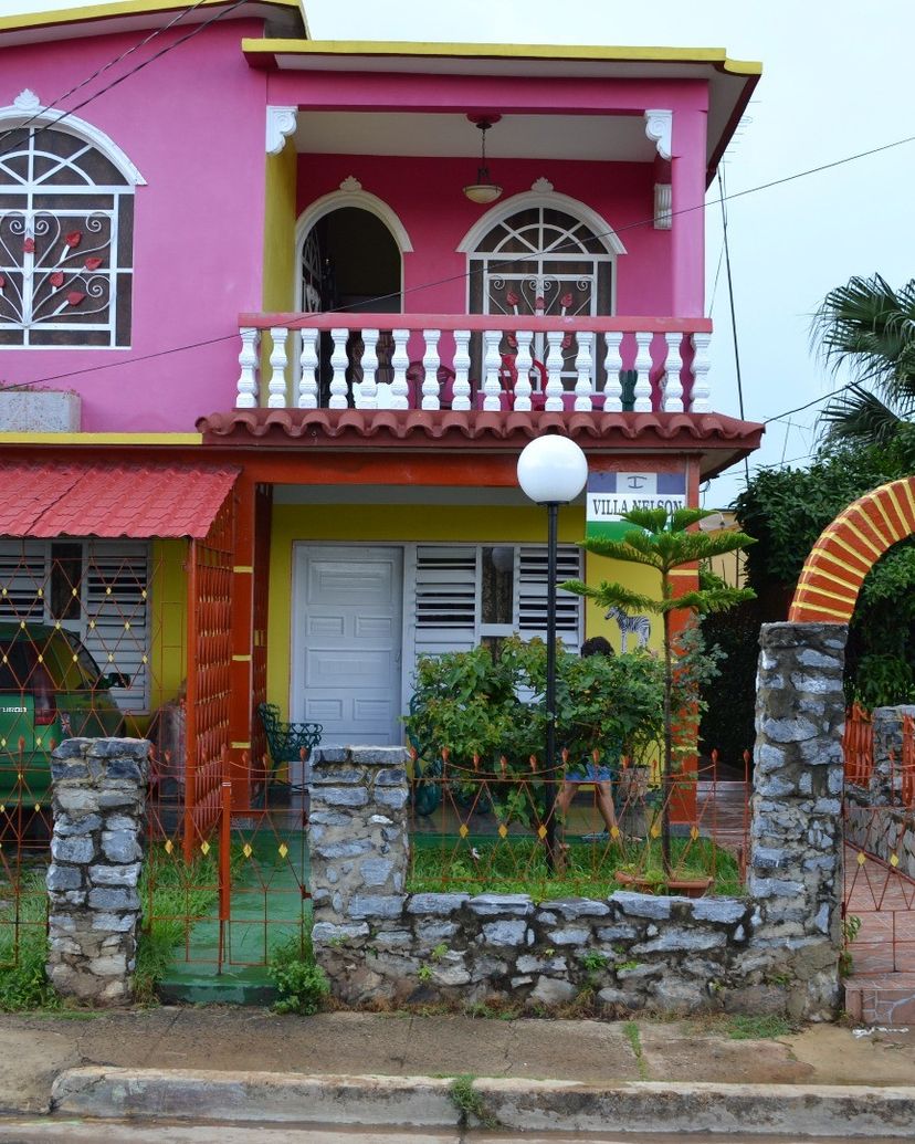 Panoramic house view