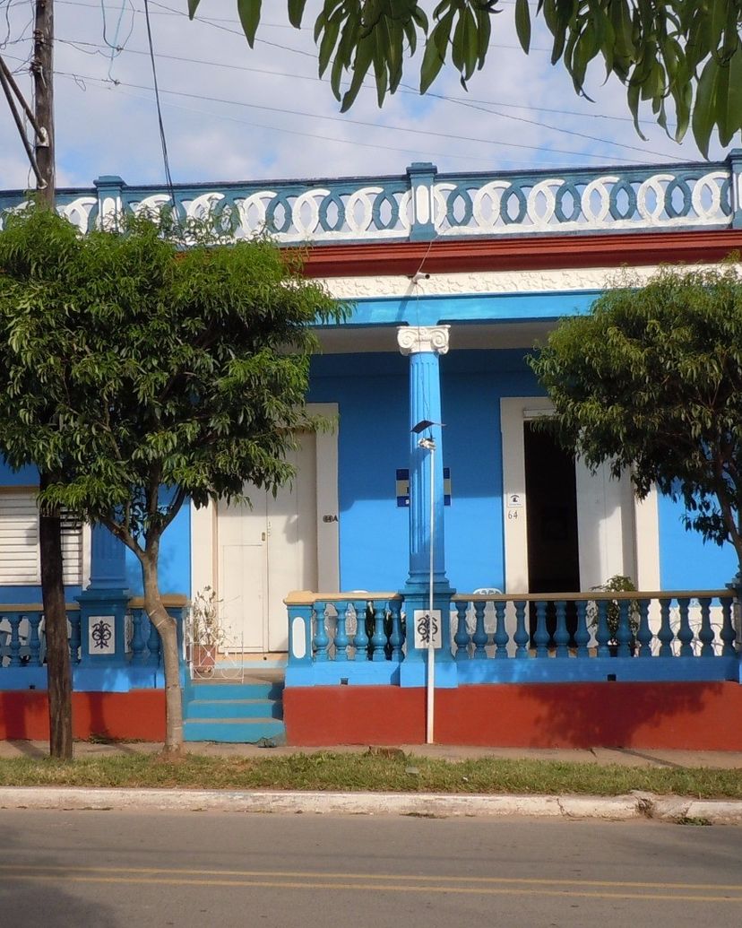 Panoramic house view