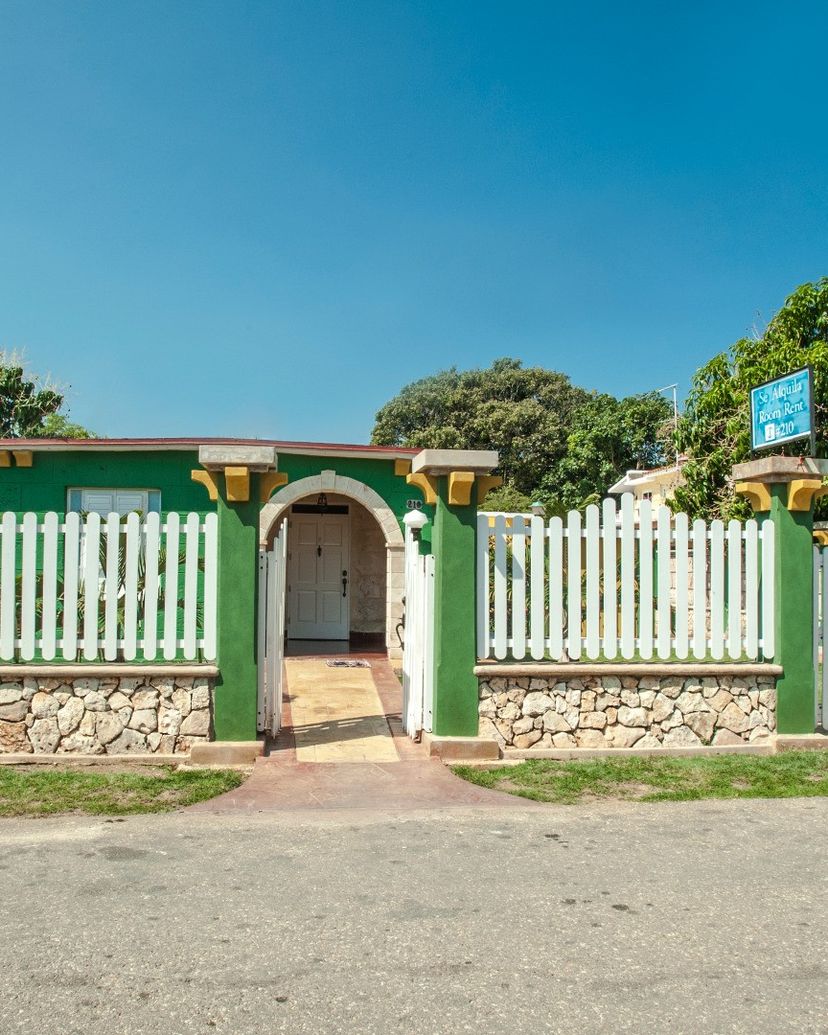 Panoramic house view