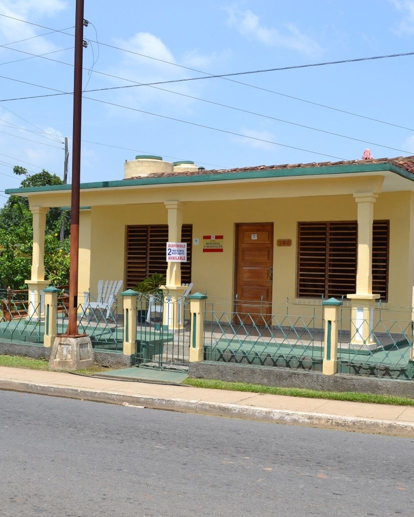 Panoramic house view