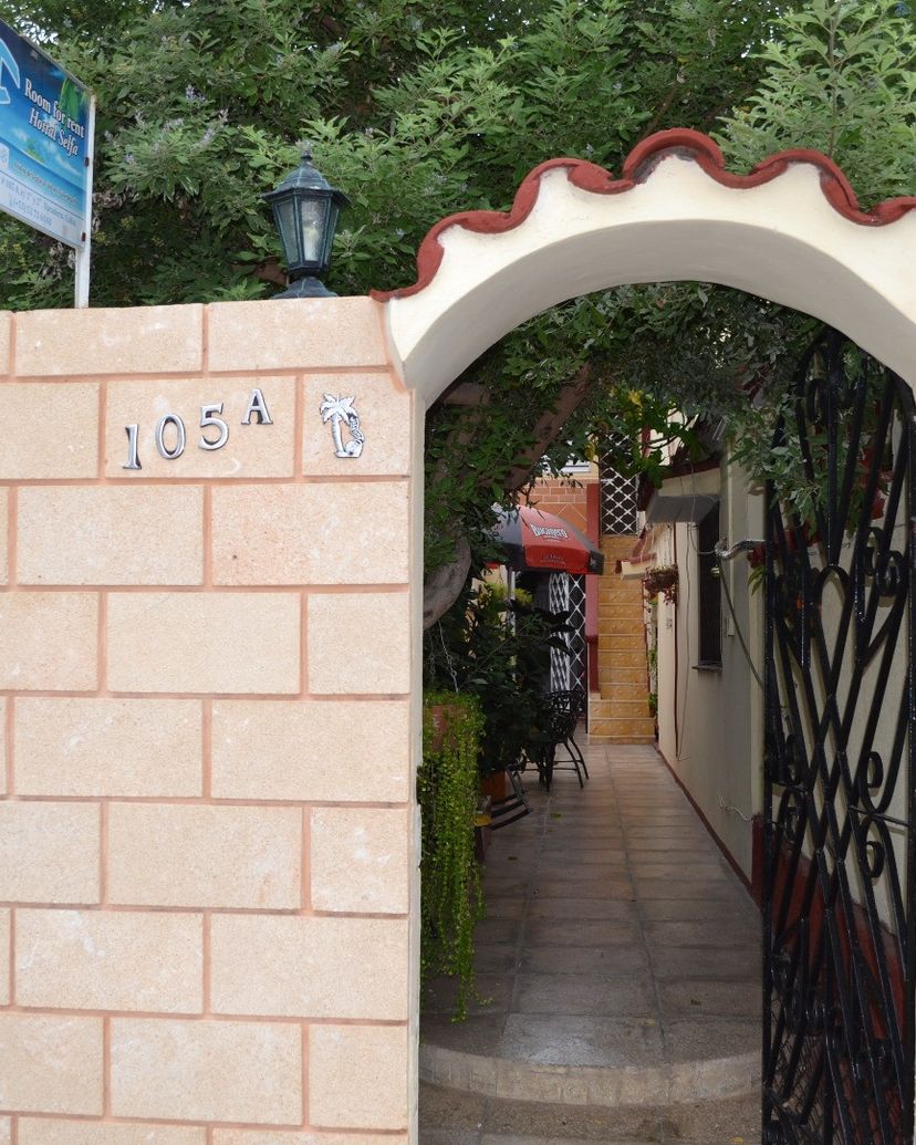 House's entrance view