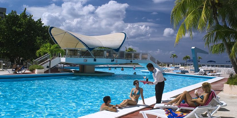 Snack-bar de piscine