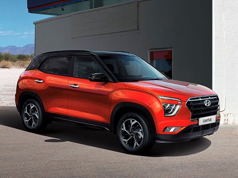 HYUNDAI CANTUS angular front exterior view